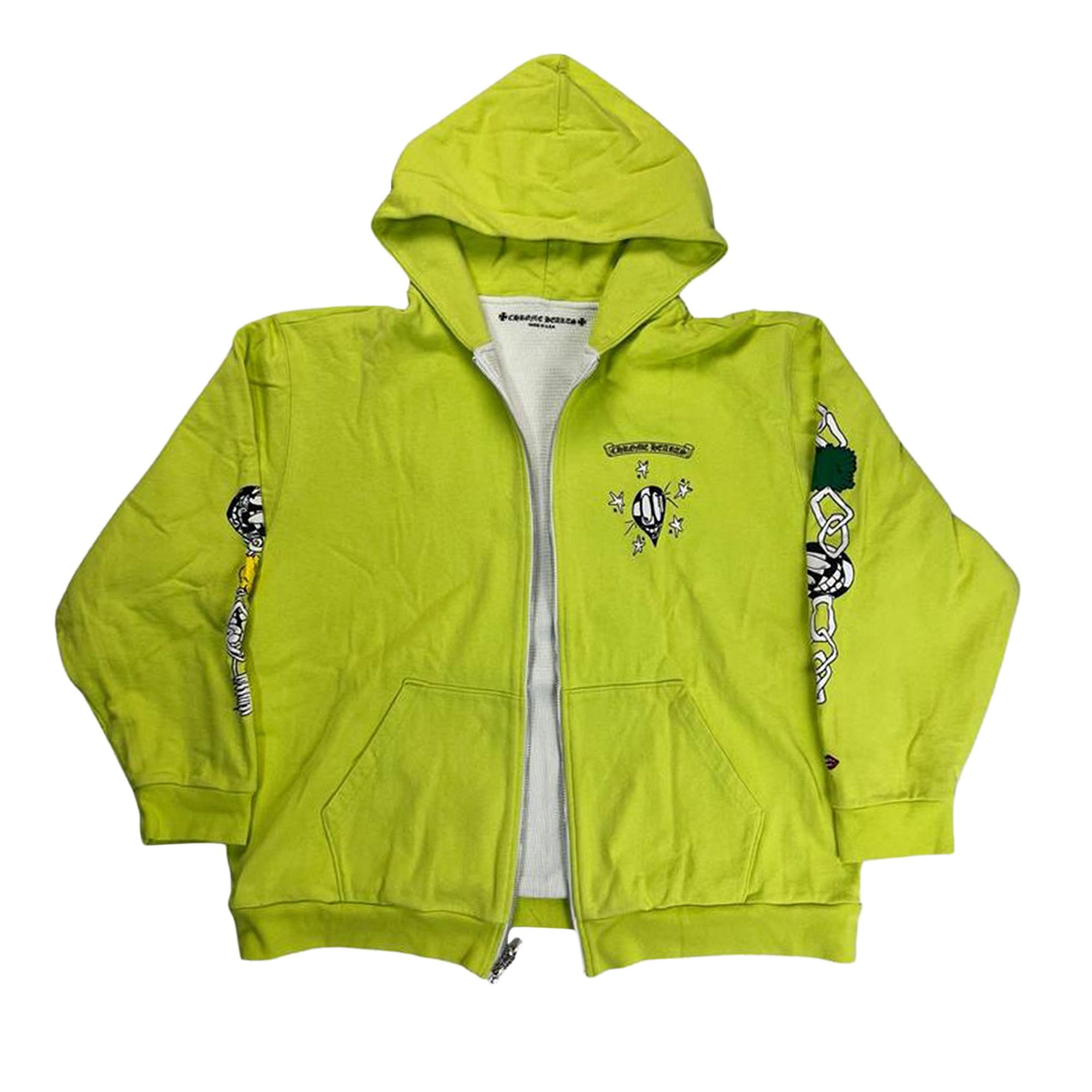 Chrome Hearts Chrome Hearts Matty Boy Link Zip Up Hoodie