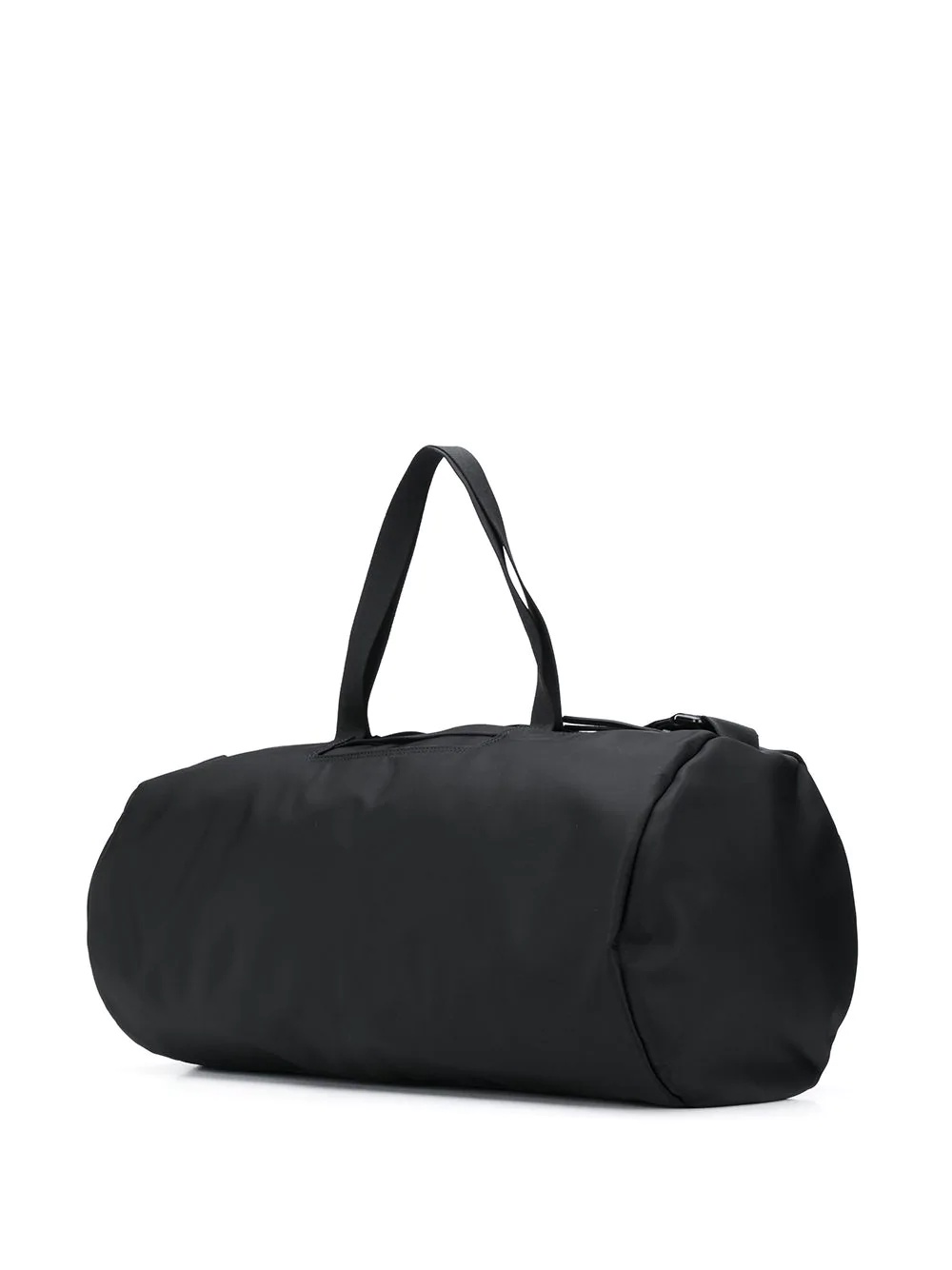 logo print barrel holdall - 3