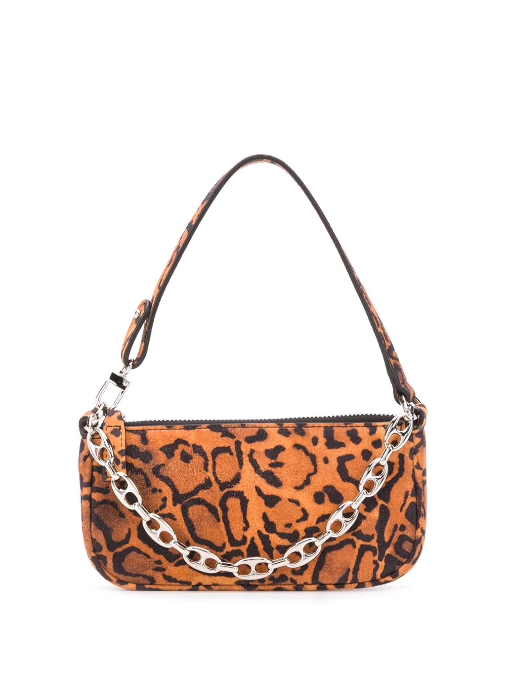 Rachel leopard print shoulder bag - 1