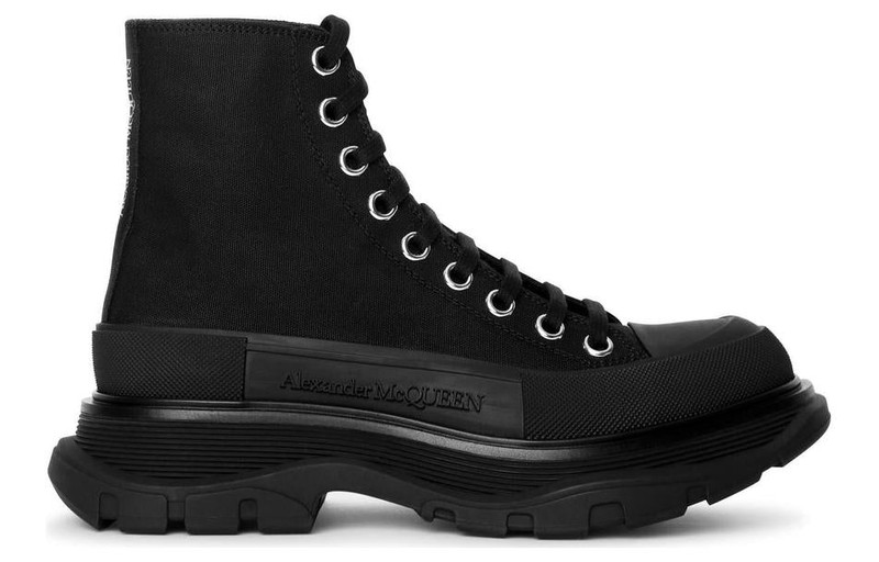 Alexander McQueen (WMNS) Alexander McQueen Tread Slick Boots 'Triple Black' 611706W4L321000 outlook