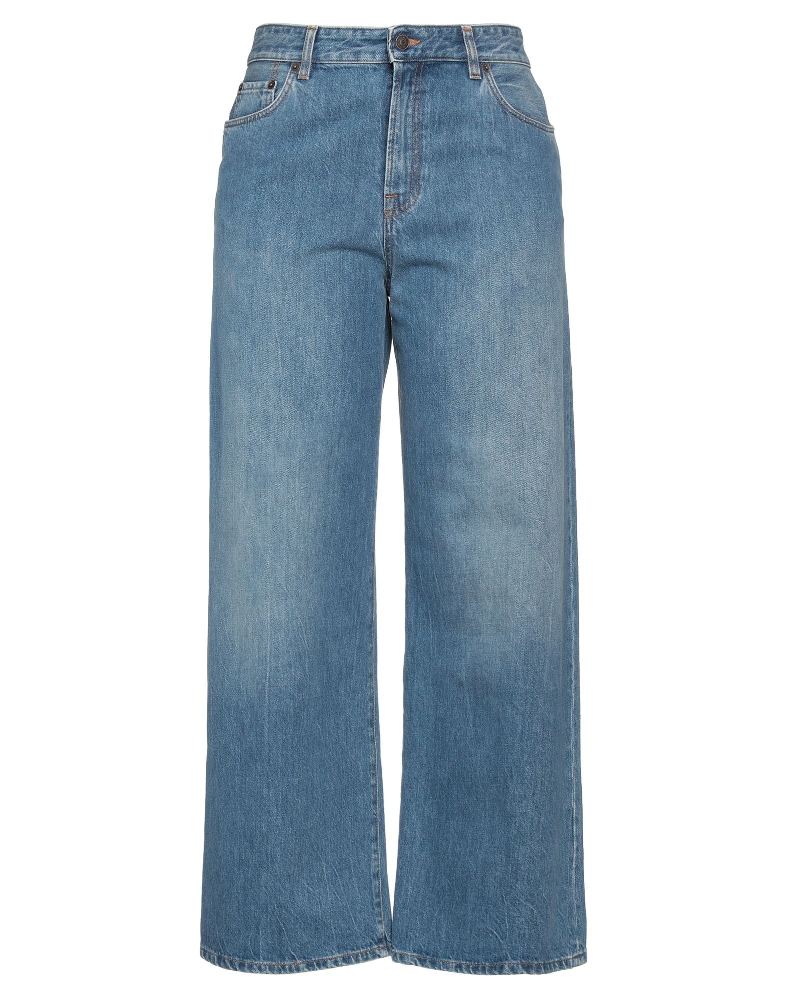 Blue Women's Denim Pants - 1