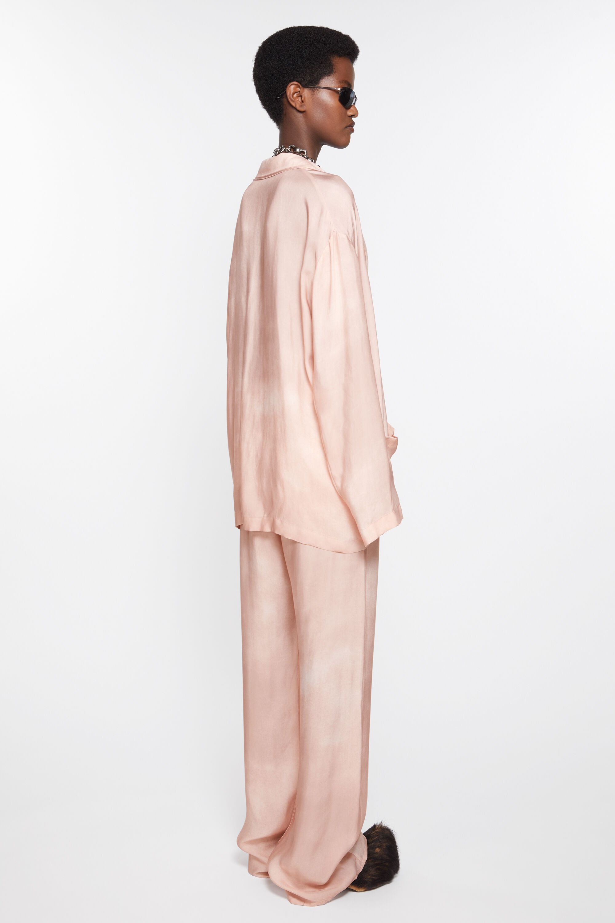 Suit jacket - Relaxed fit - Pale Pink - 4