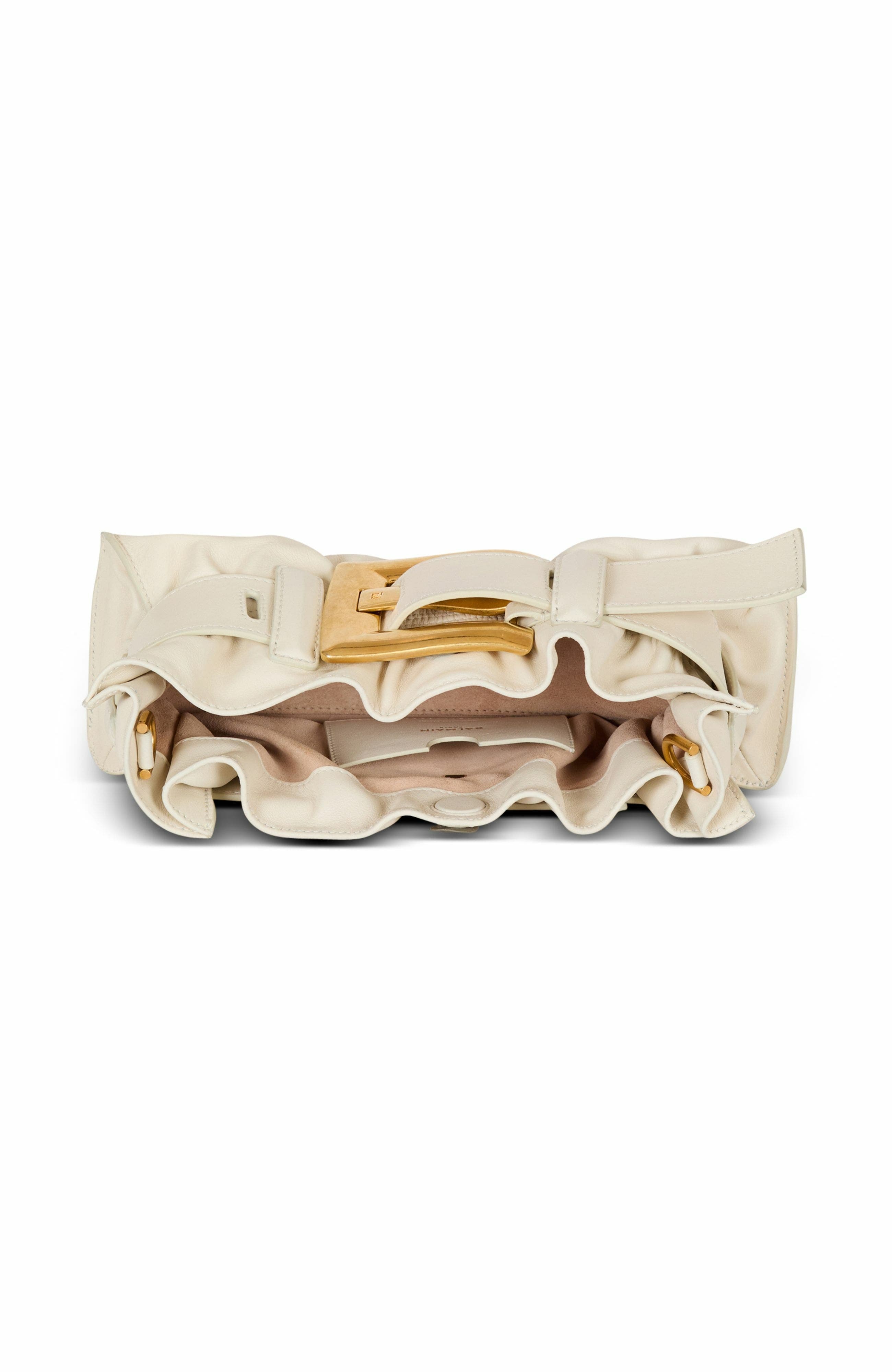 Balmain Mini Anthem Shoulder bag in leather in White at Nordstrom - 3