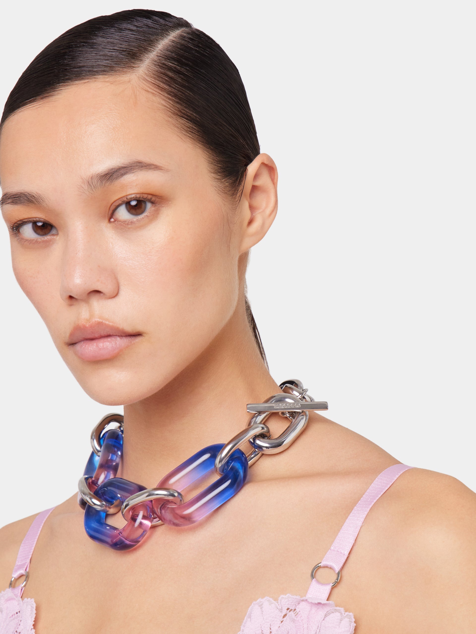 XL LINK OVERSIZED TIE-DYE NECKACE - 2