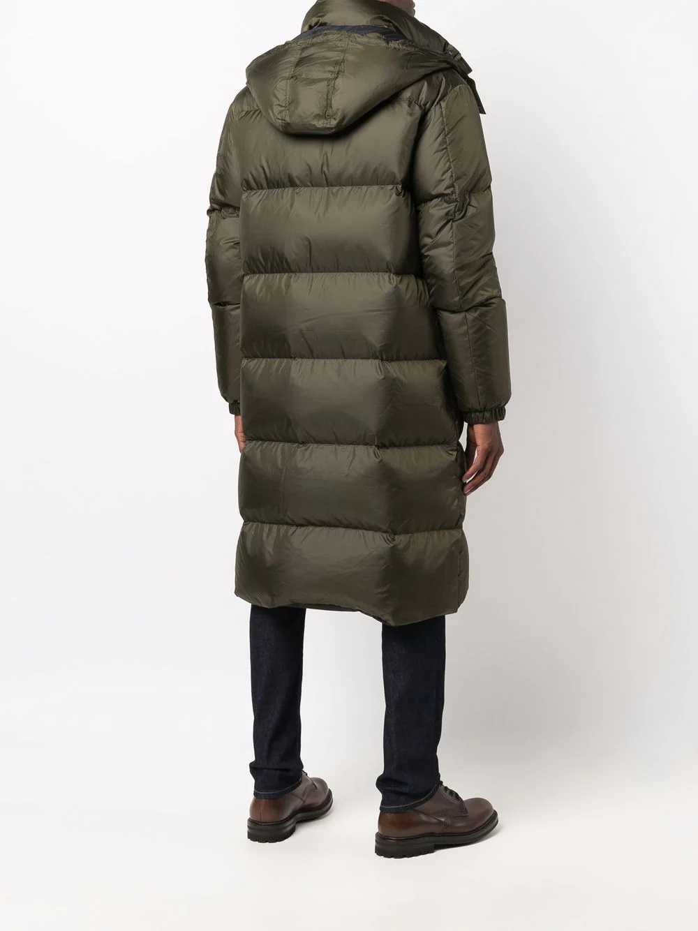 hooded down coat - 4