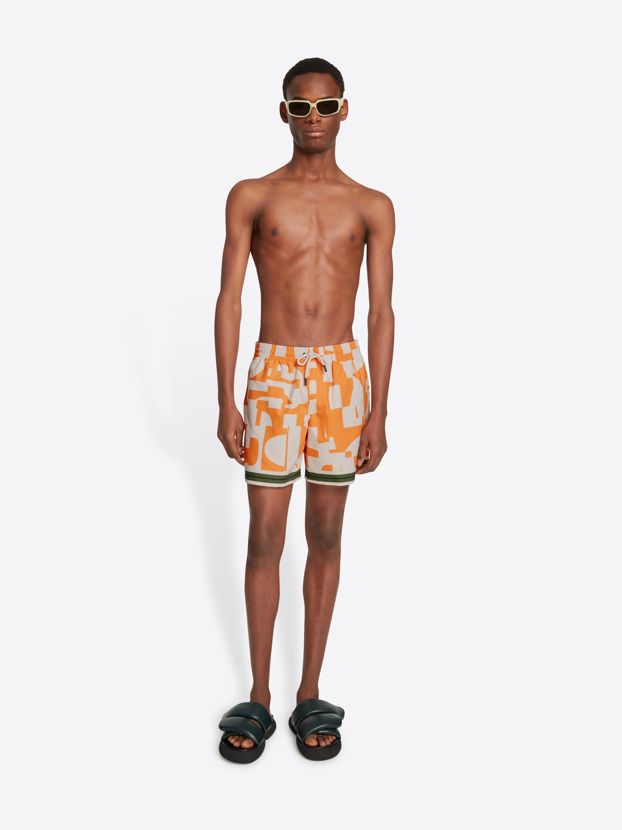 PRINTED SWIM SHORTS - 2