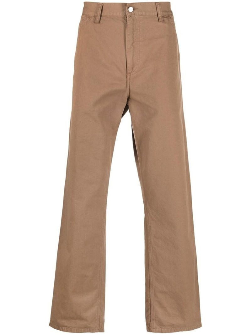 mid-rise straight-leg jeans - 1
