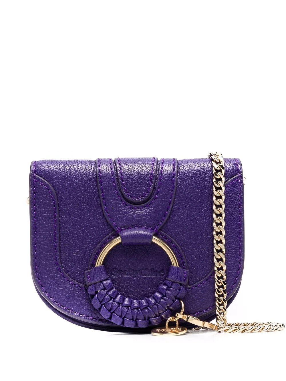 Hana braided chain purse - 1