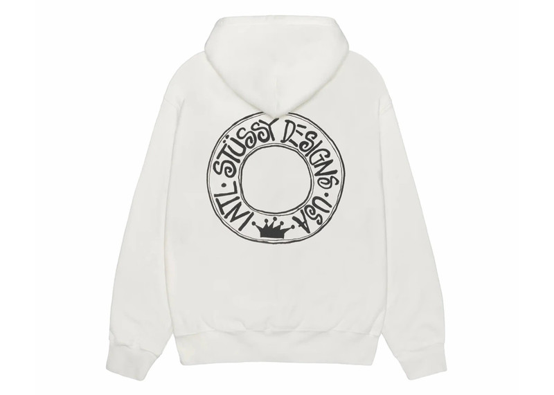 Stüssy Stussy Buana Pigment Dyed Zip Hoodie Natural outlook