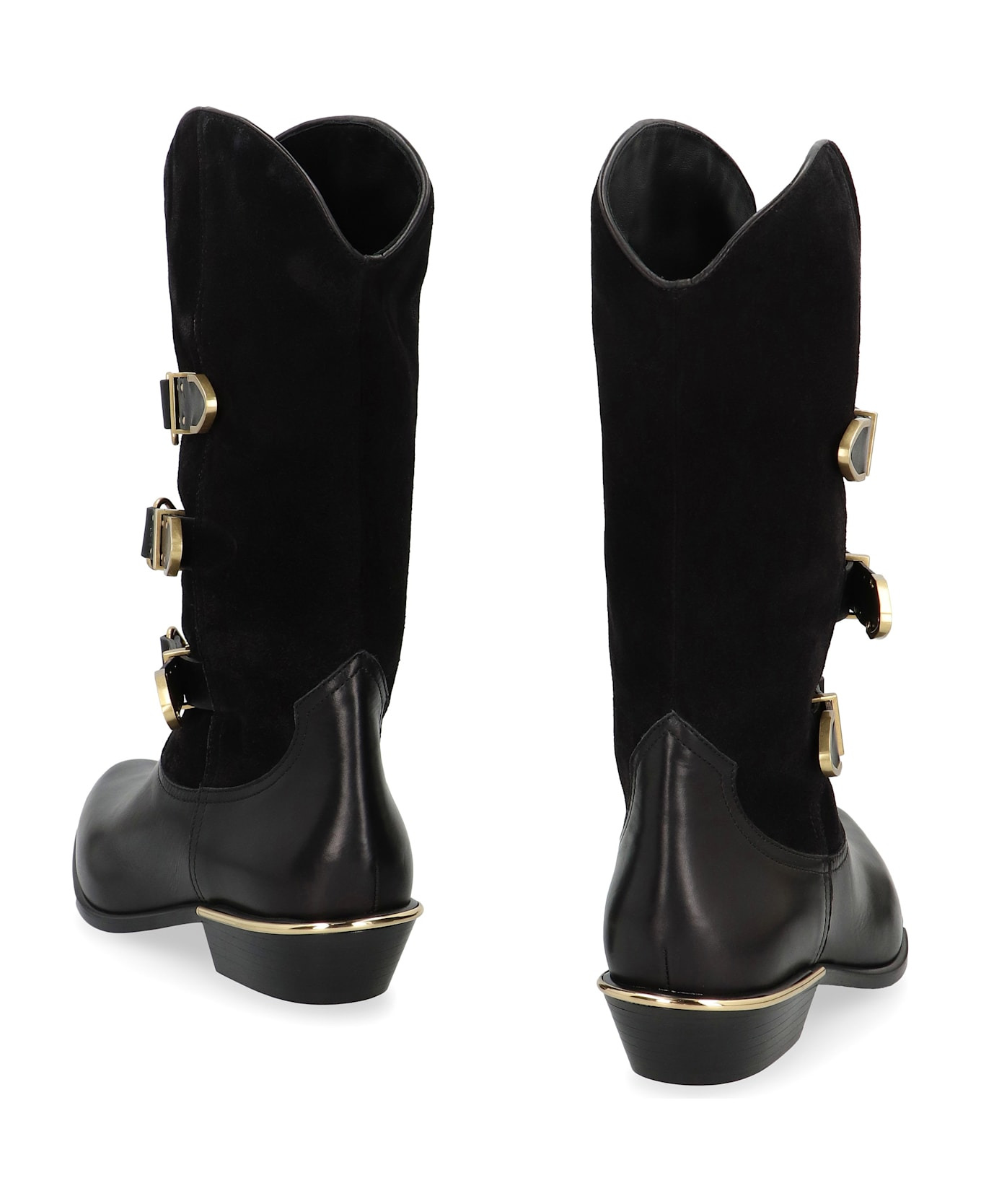 Mexia Leather Boots - 4