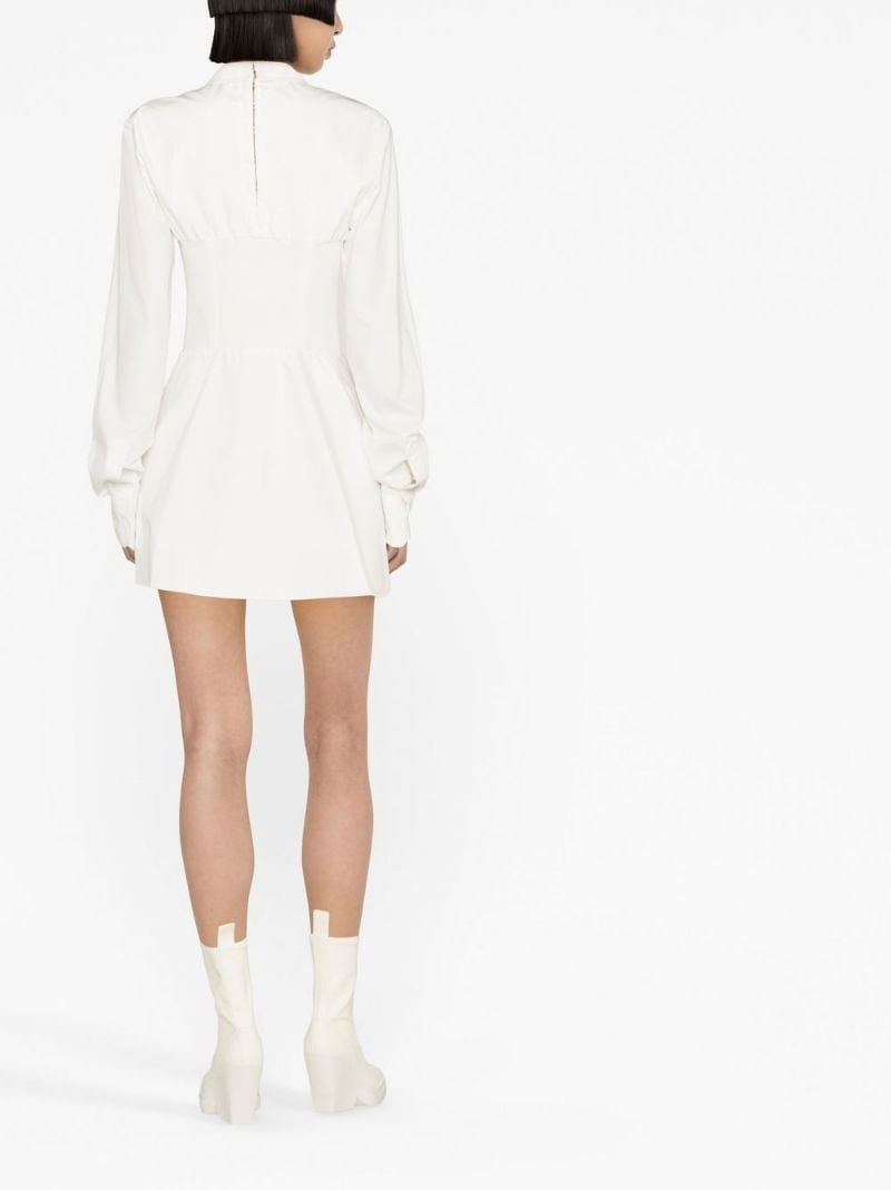 Hook mini shirt dress - 3