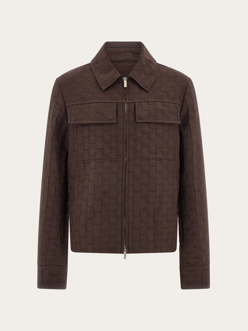 Ferragamo Monogram blouson - 1