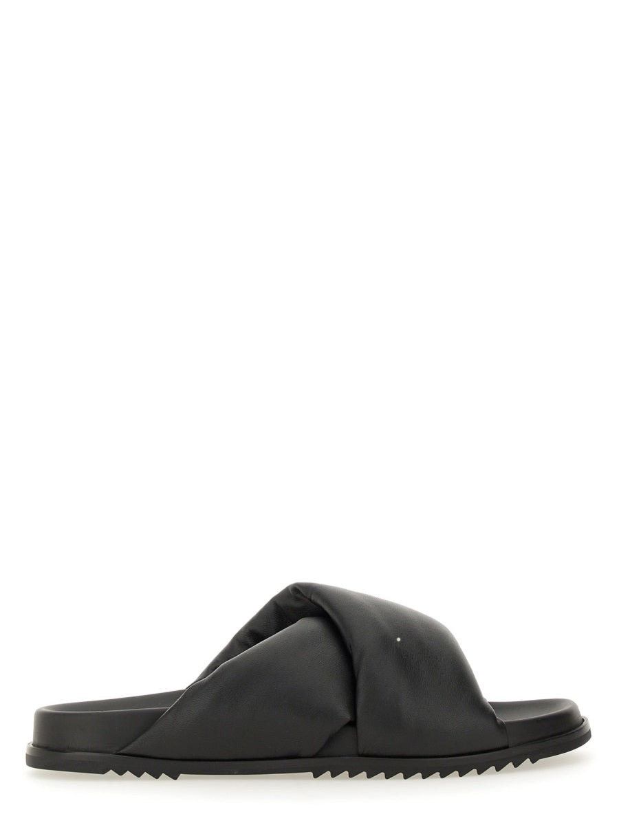 Leather Slide Sandal - 1