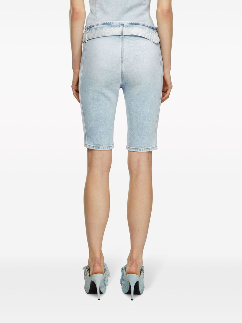 De-Ginny-S logo-buckle cycling shorts 4