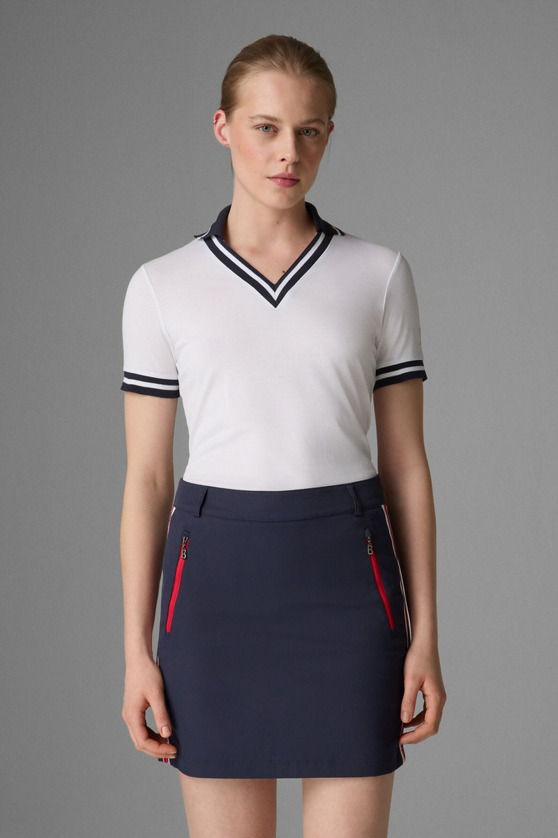 Lydia Polo shirt in White 2