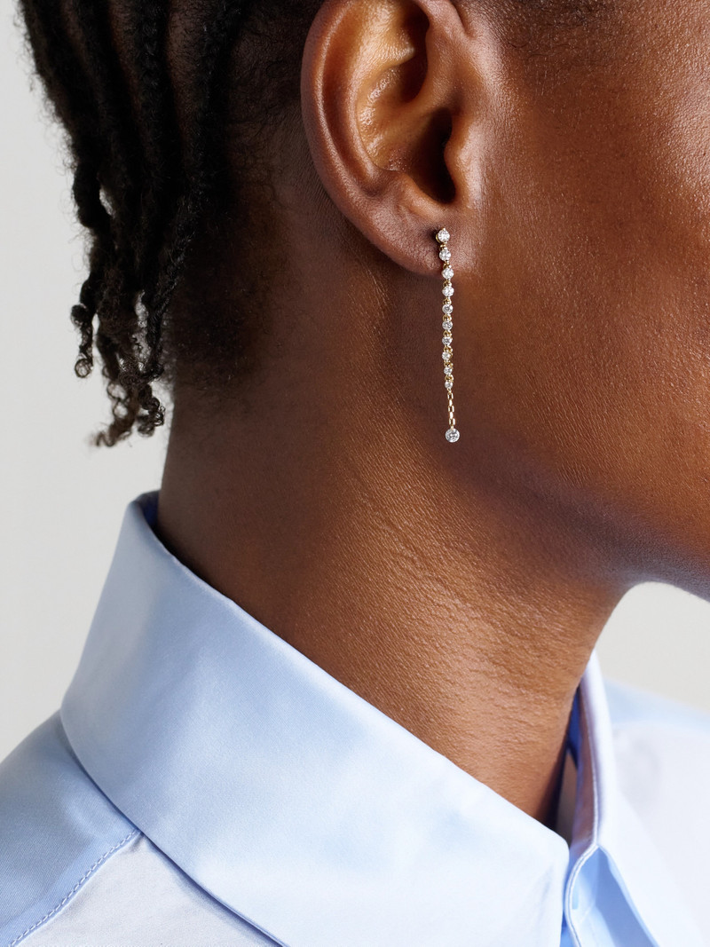 PERSÉE 18-karat Gold Diamond Earrings outlook