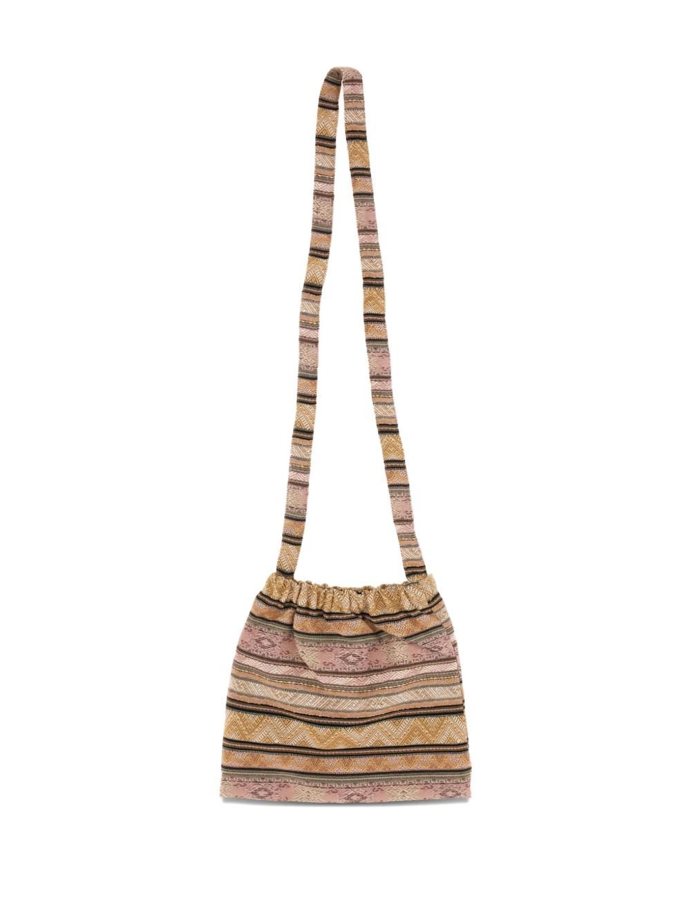 patterned messenger bag - 3