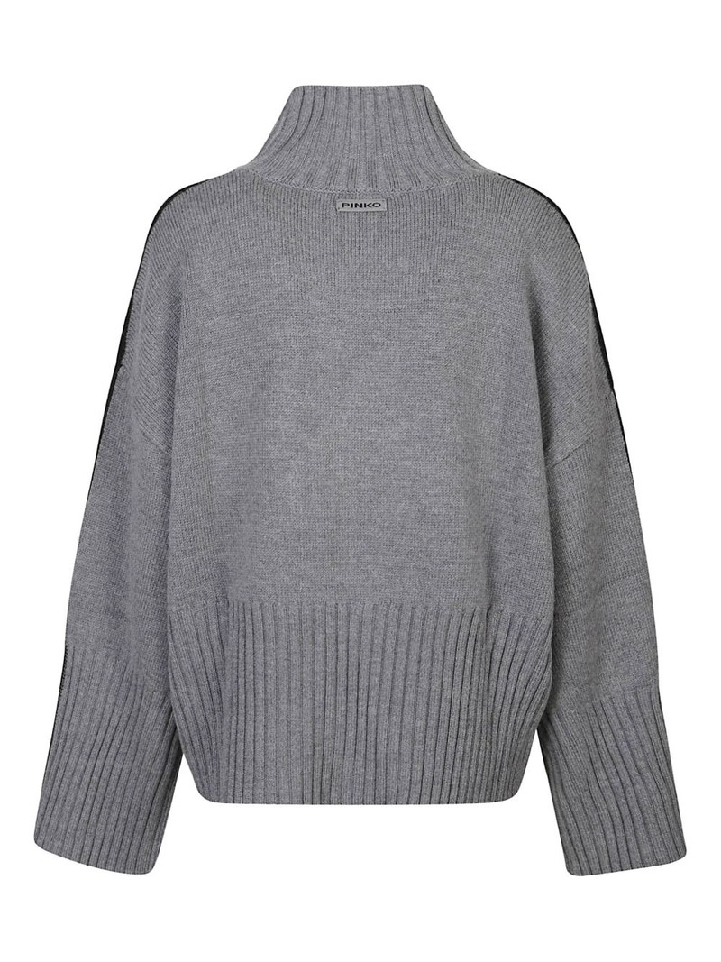 PINKO side-stripe sweater outlook