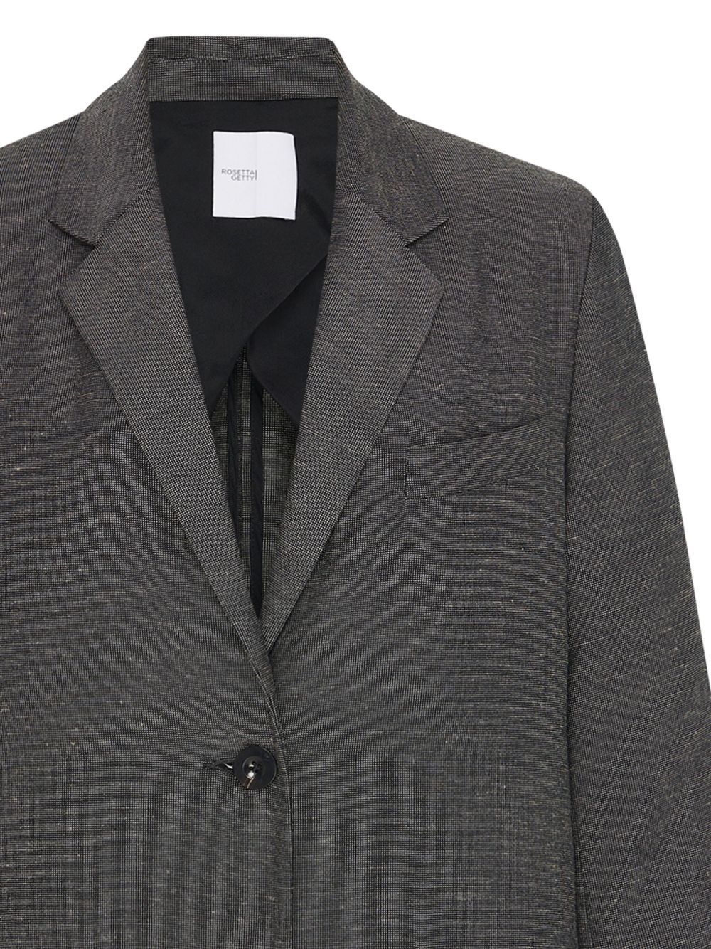 notched-lapels single-breasted blazer - 2