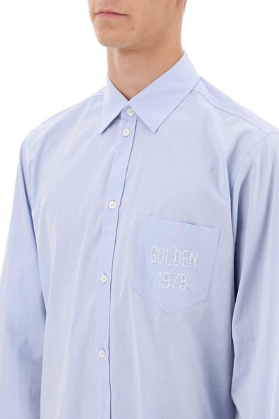 Golden Goose Alvise shirt with embroidered pocket outlook