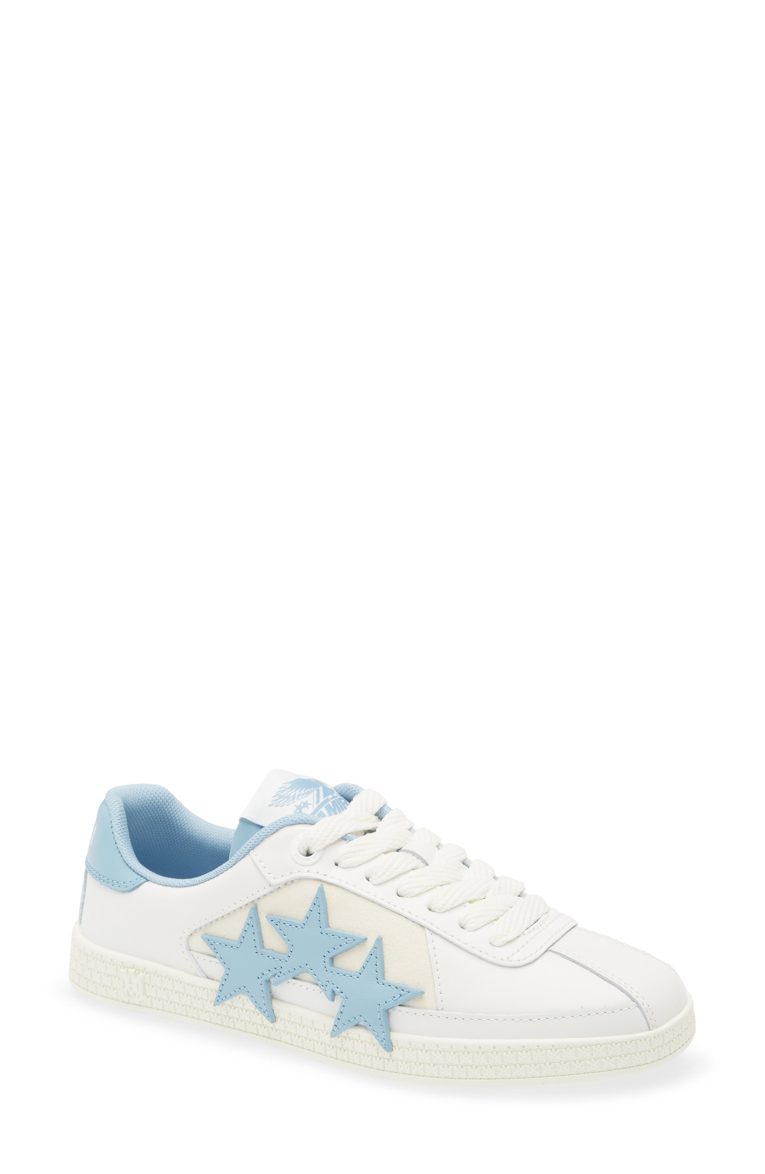 AMIRI Pacific Stars Low Top Sneaker in Ocean Sky at Nordstrom - 1