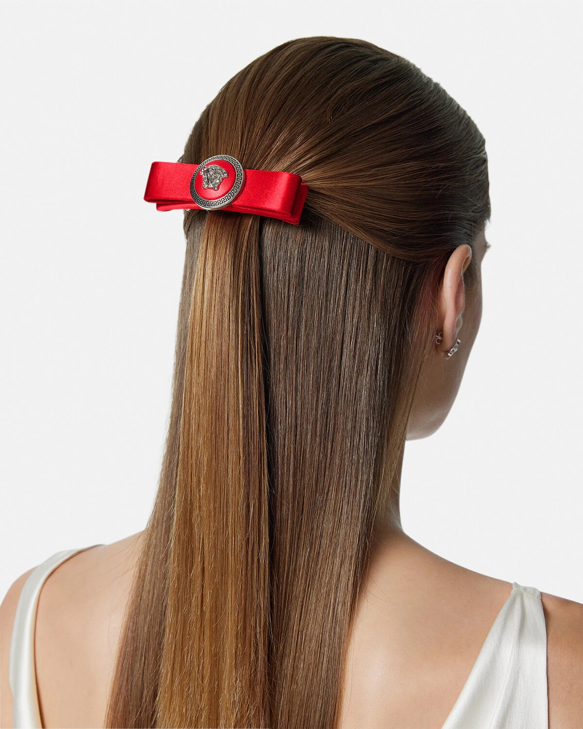 Right Gianni Ribbon Hair Clip - 3