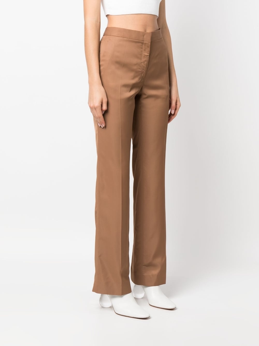flared tailored trousers - 3