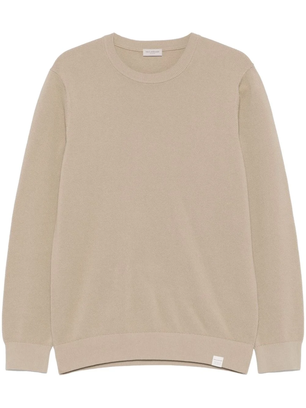 garment-dyed cotton sweater - 1