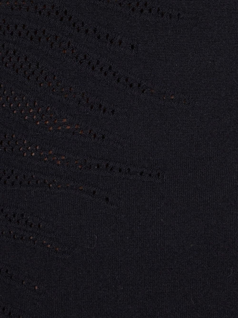 perforated long-sleeve top - 7