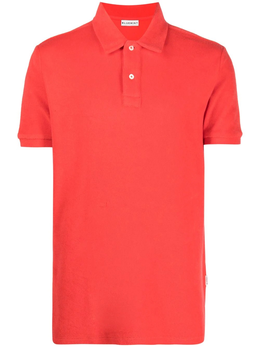 Yam towelling polo shirt - 1