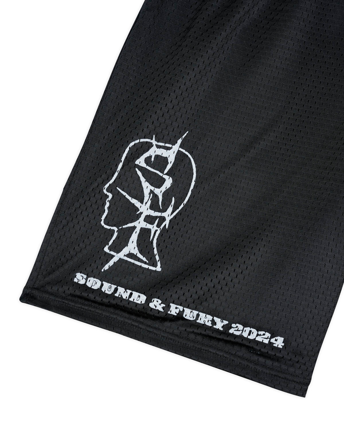 Brain Dead x Sound and Fury Mesh Shorts - Black - 2