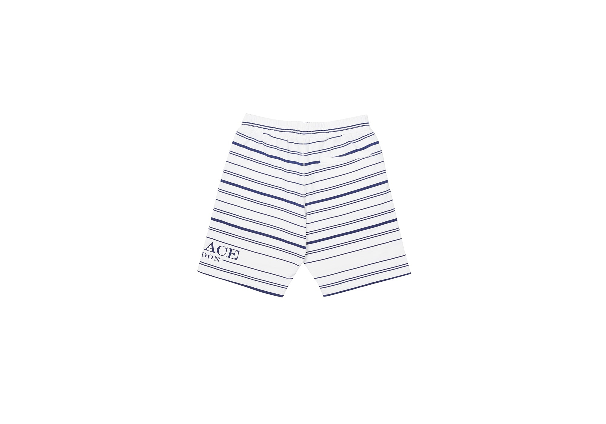 PRINTED STRIPE SHORTS WHITE - 3