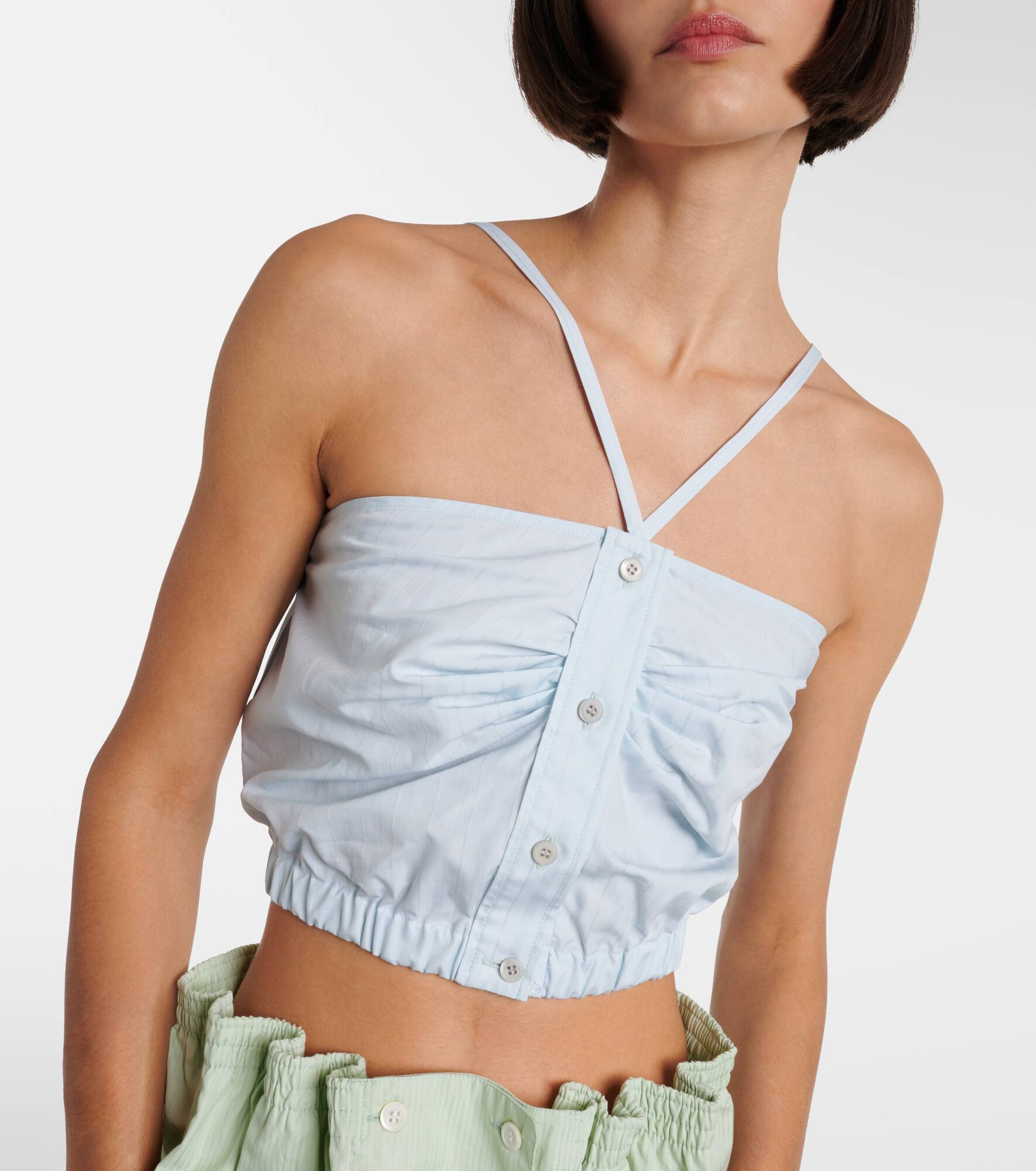 Cotton poplin top - 5