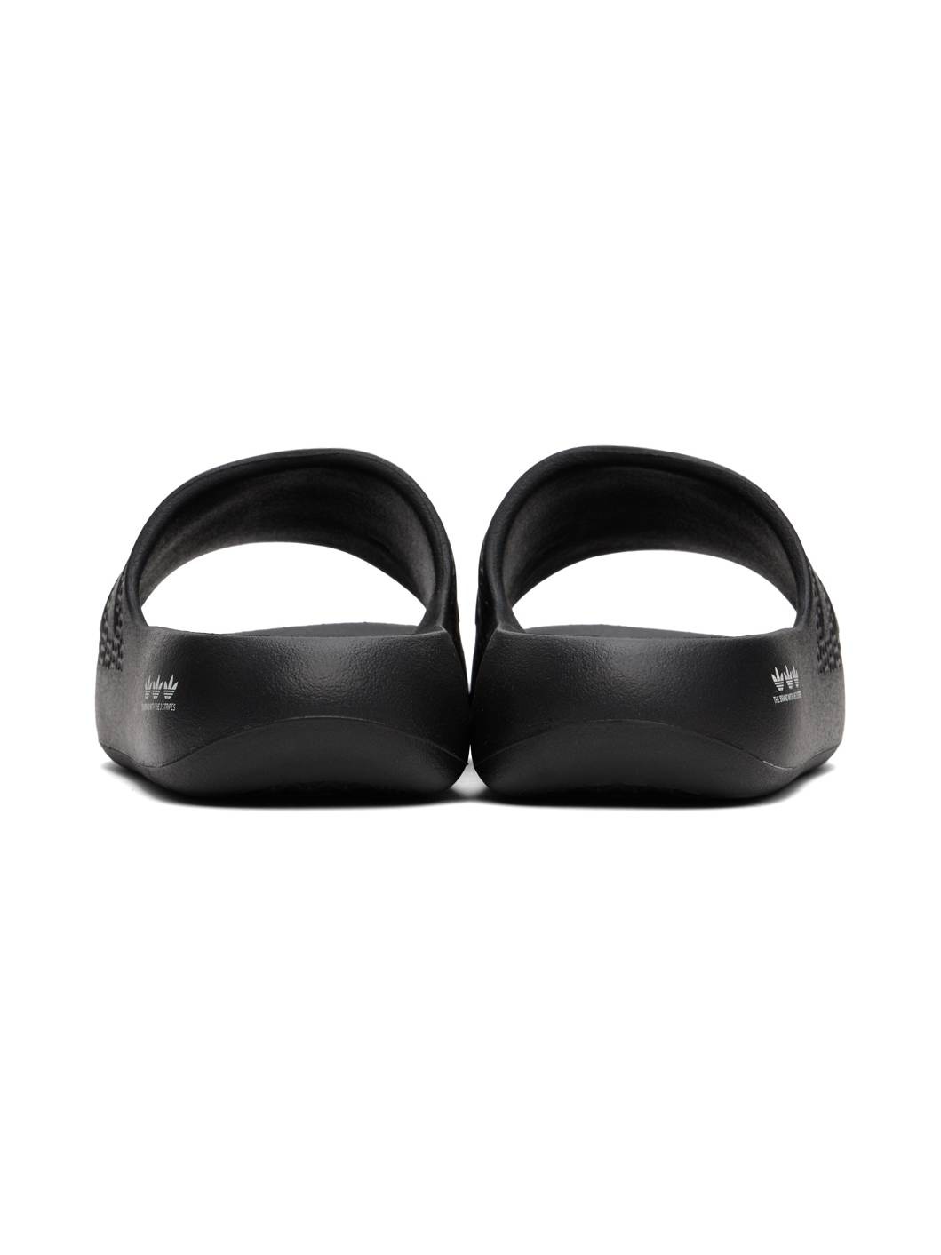 Black Adilette Ayoon Pool Slides - 2