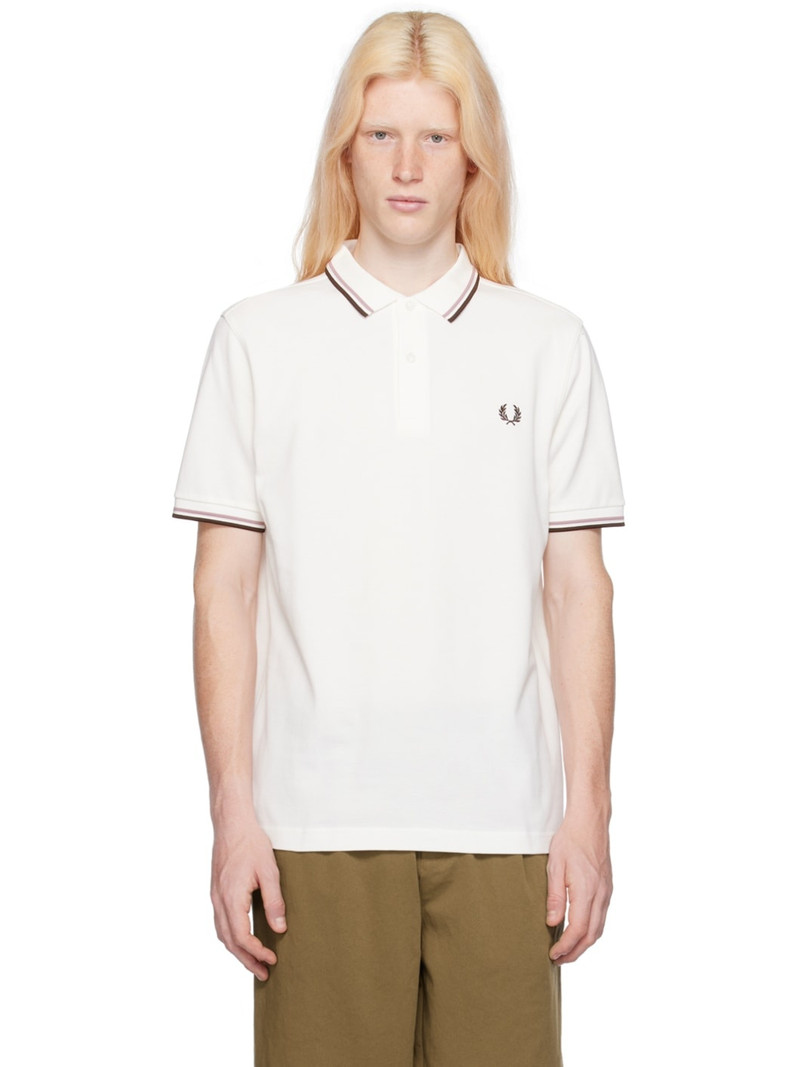 White 'The Fred Perry' Polo - 1