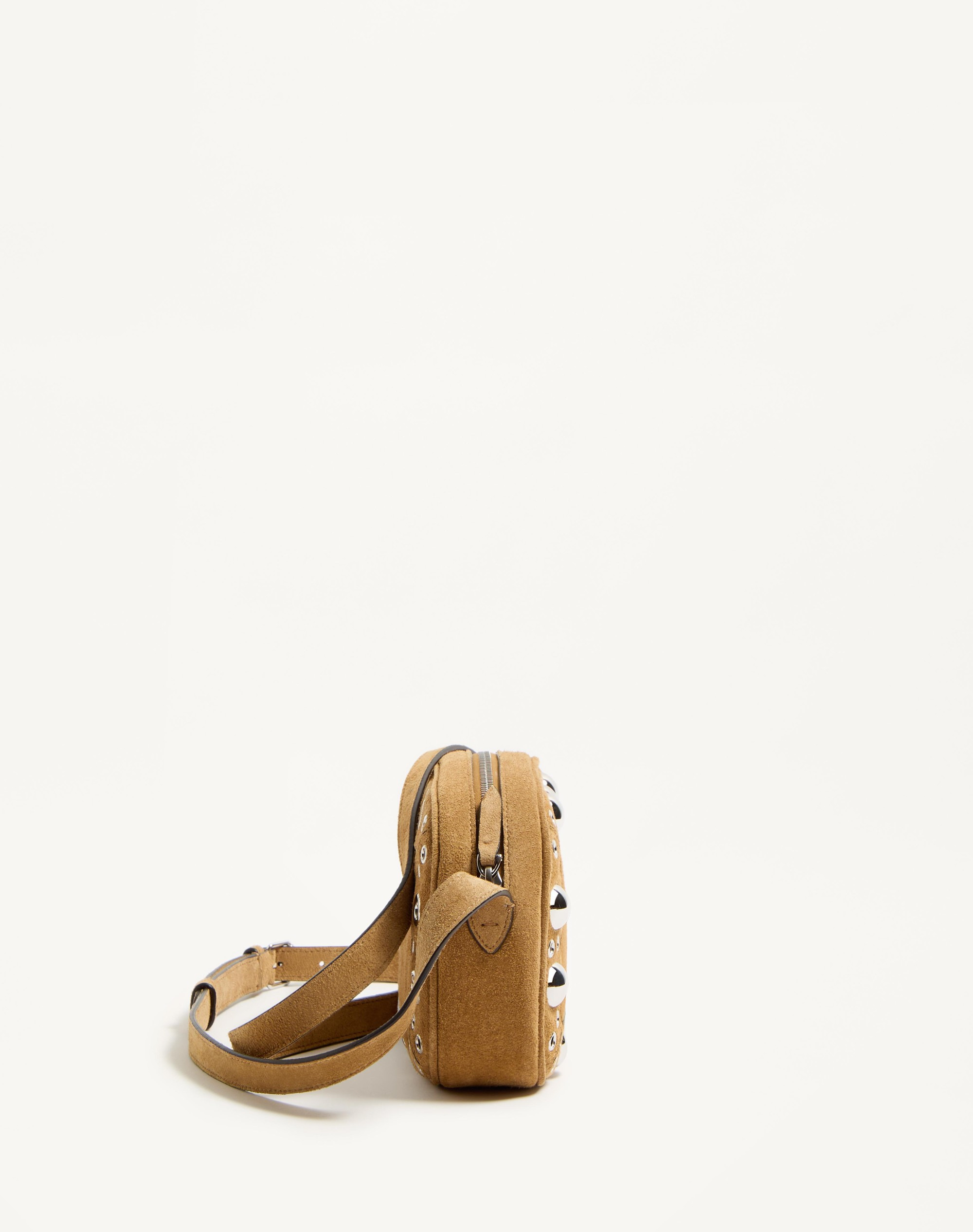 VALENTINO GARAVANI NELLCÔTE SUEDE SHOULDER BAG - 4