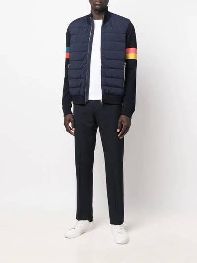 Paul Smith Artist-stripe padded jacket outlook