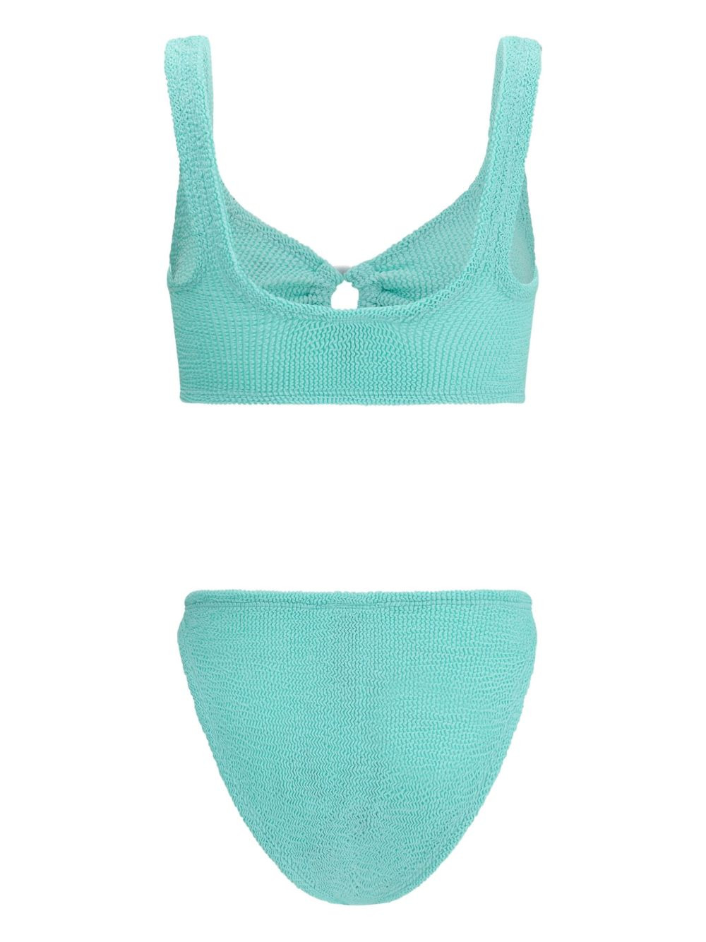 Julia ring-detail textured bikini - 2