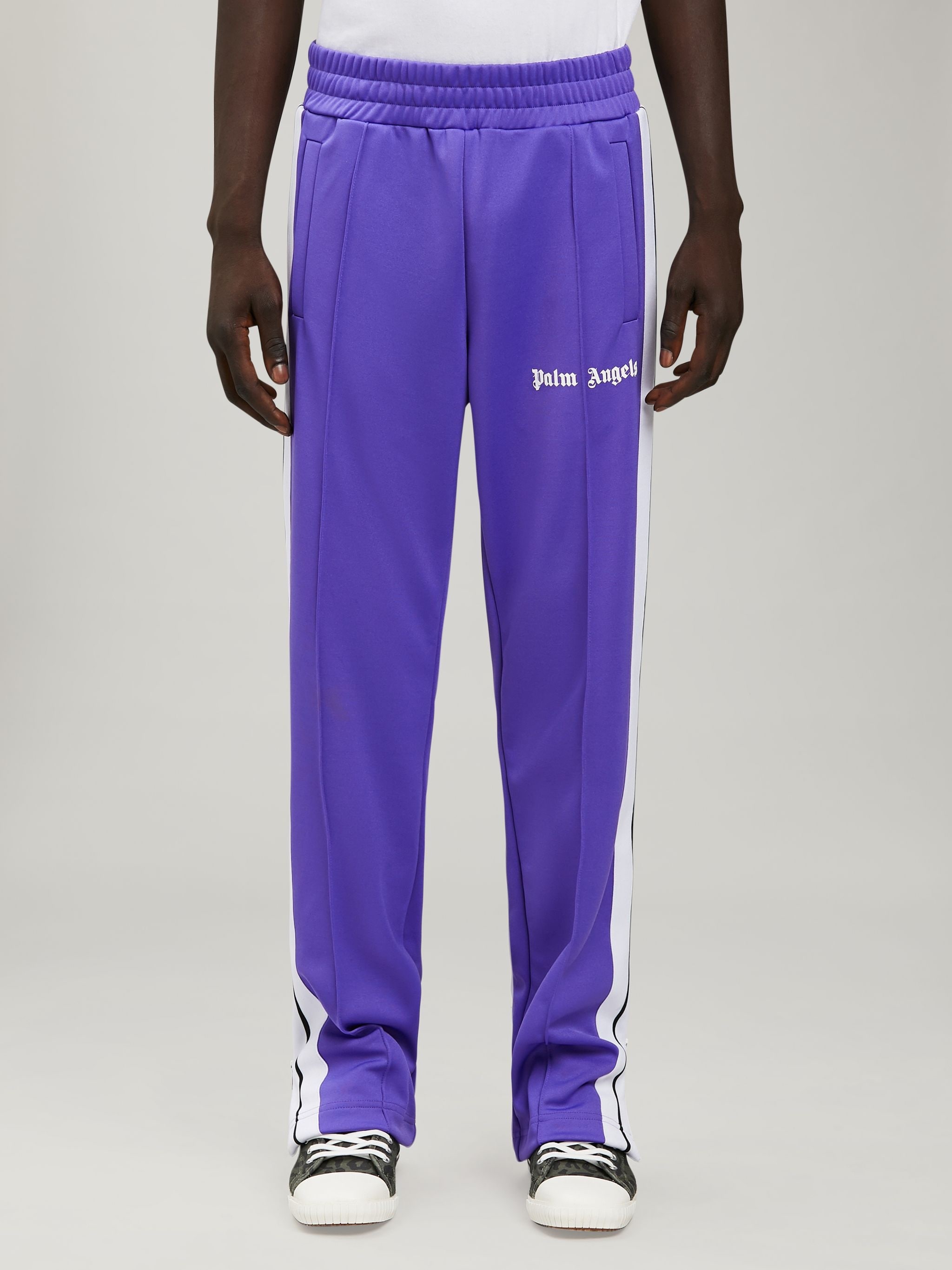 side panel logo track pants - 3
