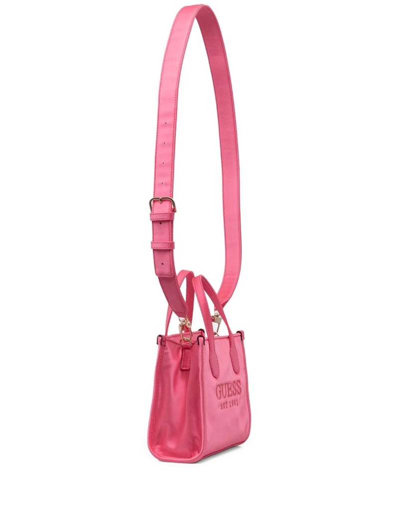 mini logo-embossed tote bag 1