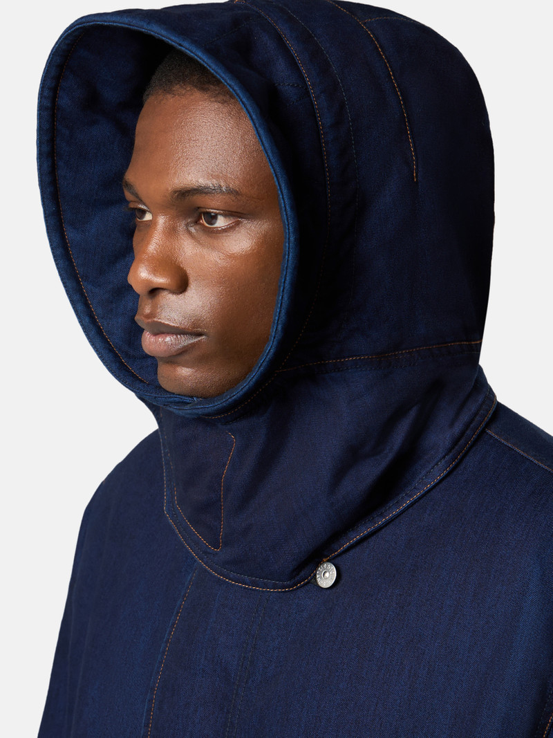 4100122 INDIGO POLYPROPYLENE DENIM LIGHT-RINSED 4