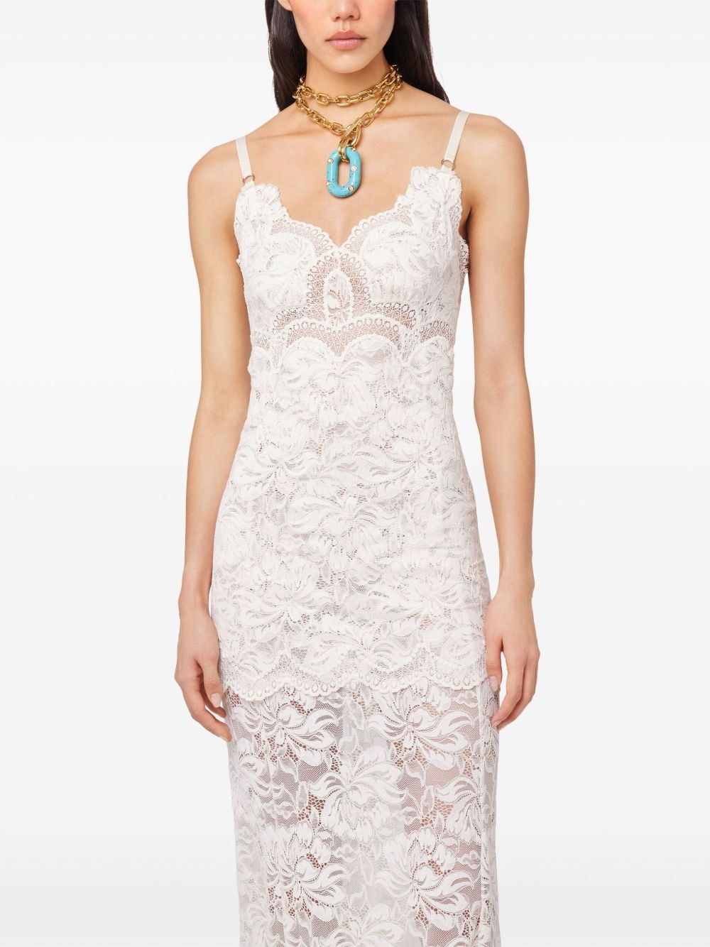 lace maxi dress - 5