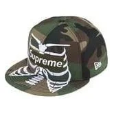 Supreme x New Era Bones Box Logo 59Fifty Cap 'Woodland Camo' SS25H11-WOODLAND-CAMO - 1