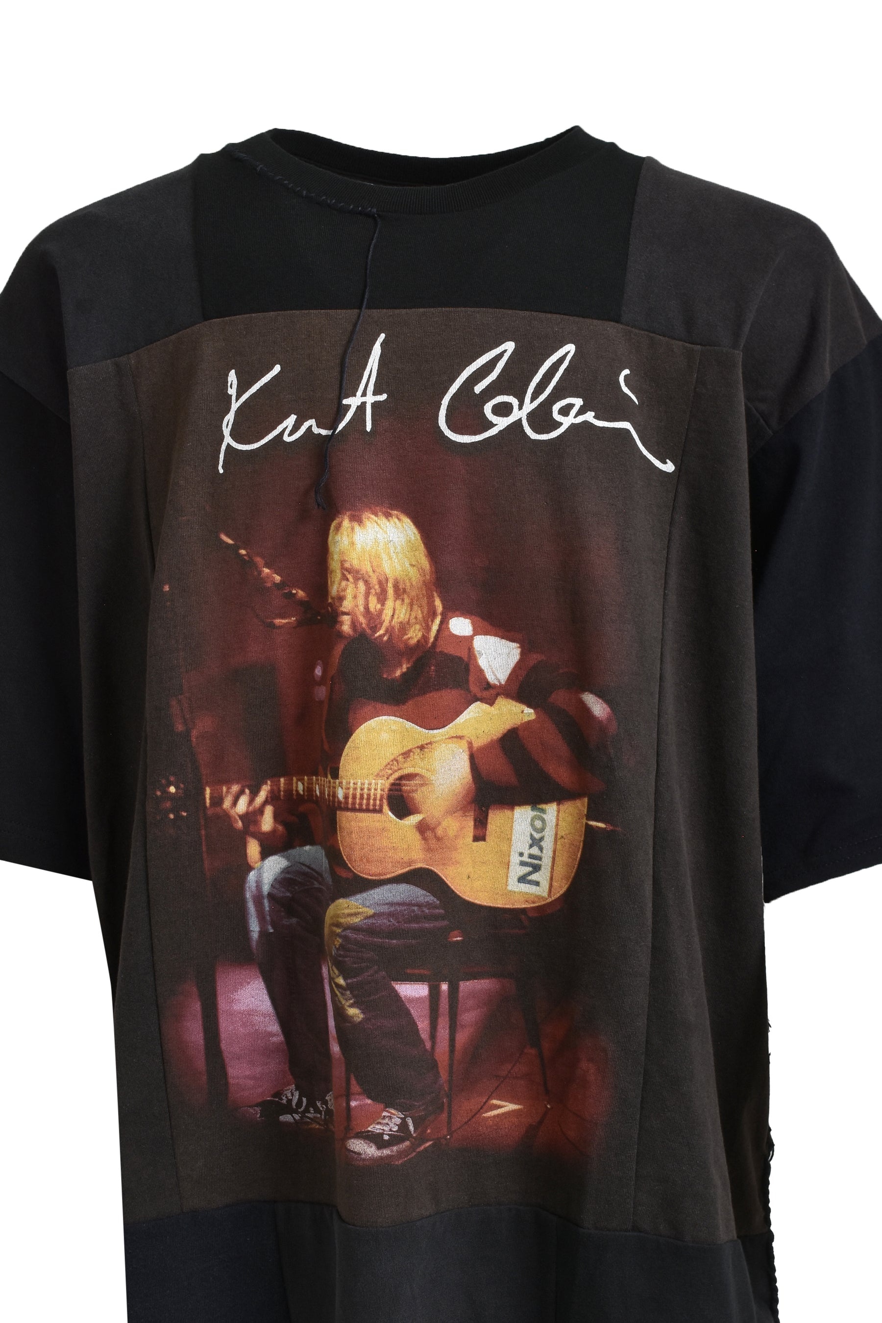 NIRVANA(90'S) KURT PHOTO / BLK - 3