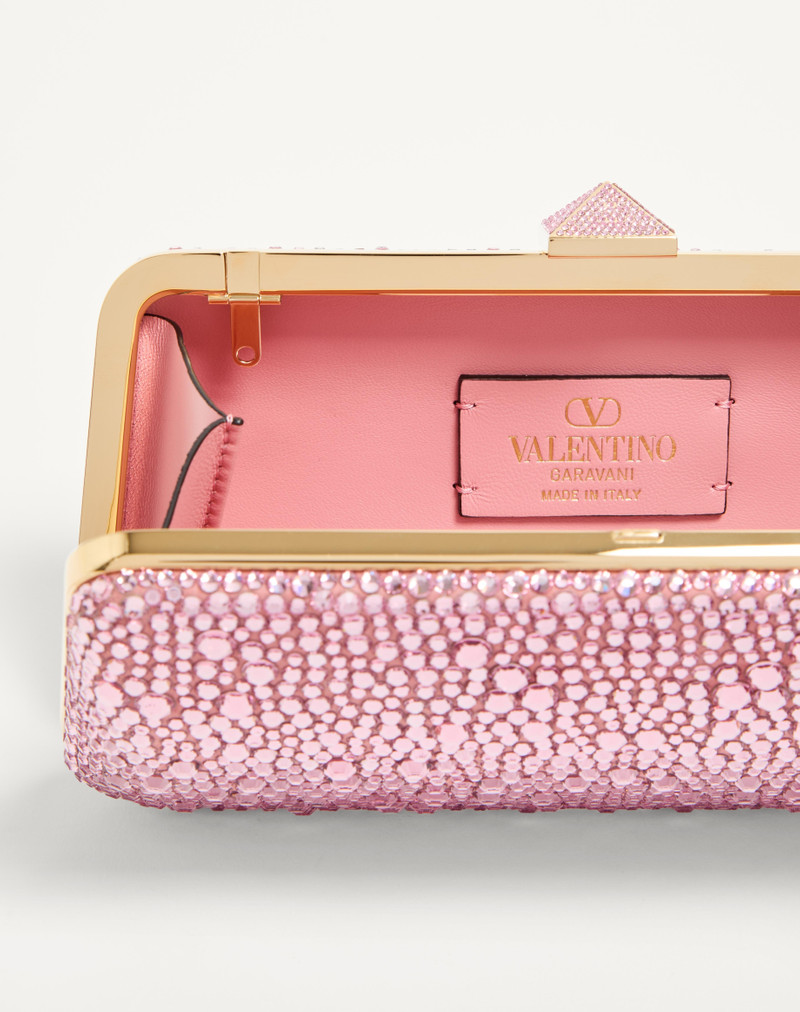 Valentino CARRY SECRETS RHINESTONE MINAUDIERE outlook