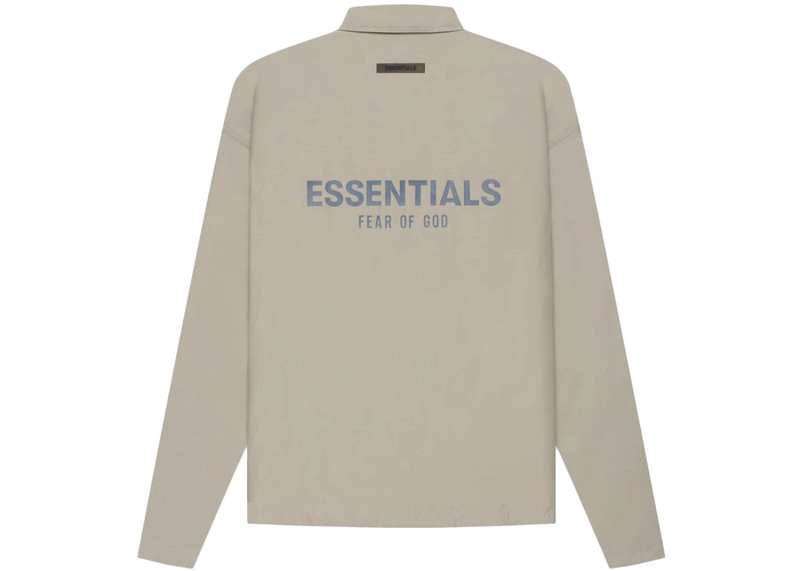 ESSENTIALS Fear of God Essentials Coaches Jacket Moss outlook