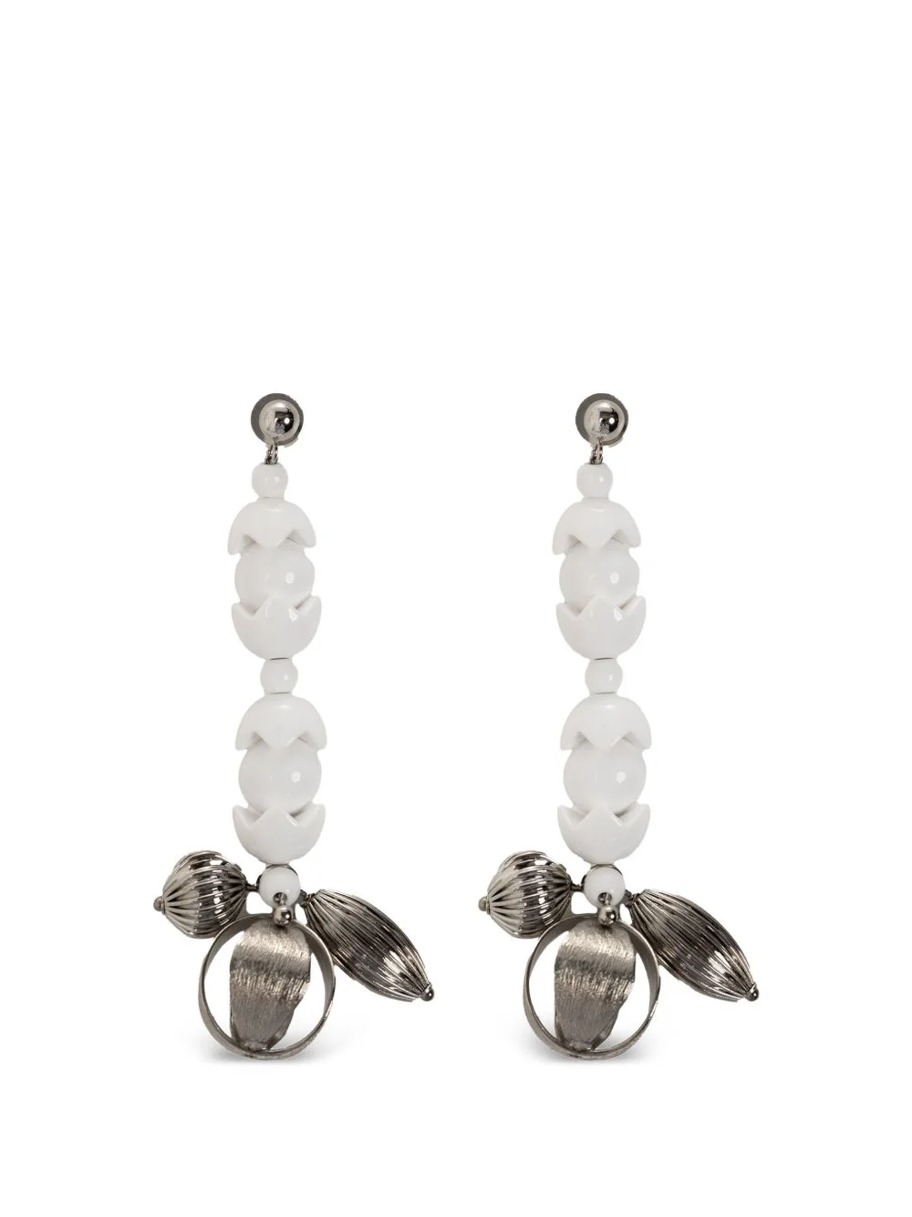 beaded drop earrings - 1