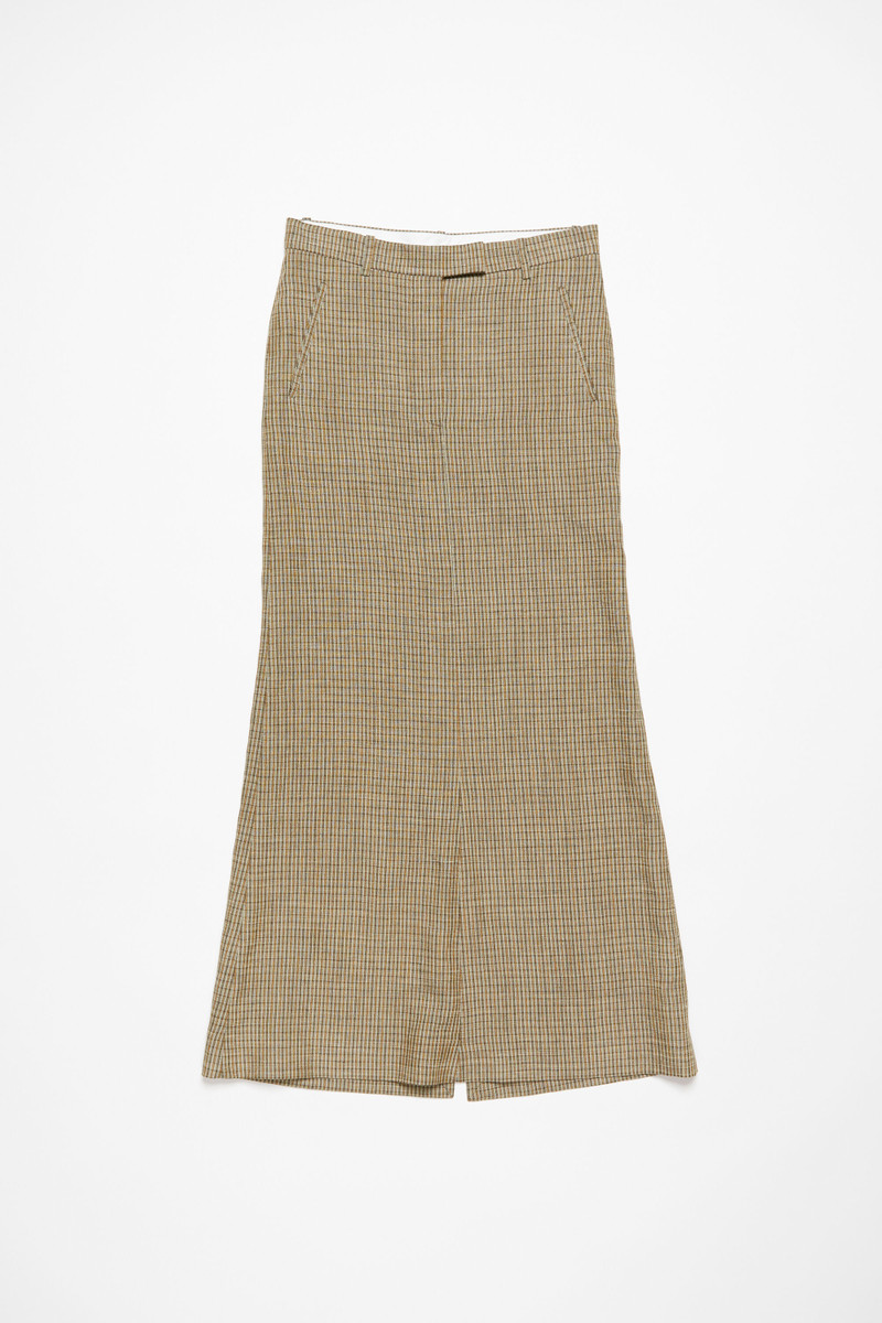 Tailored skirt - Multi brown - 1