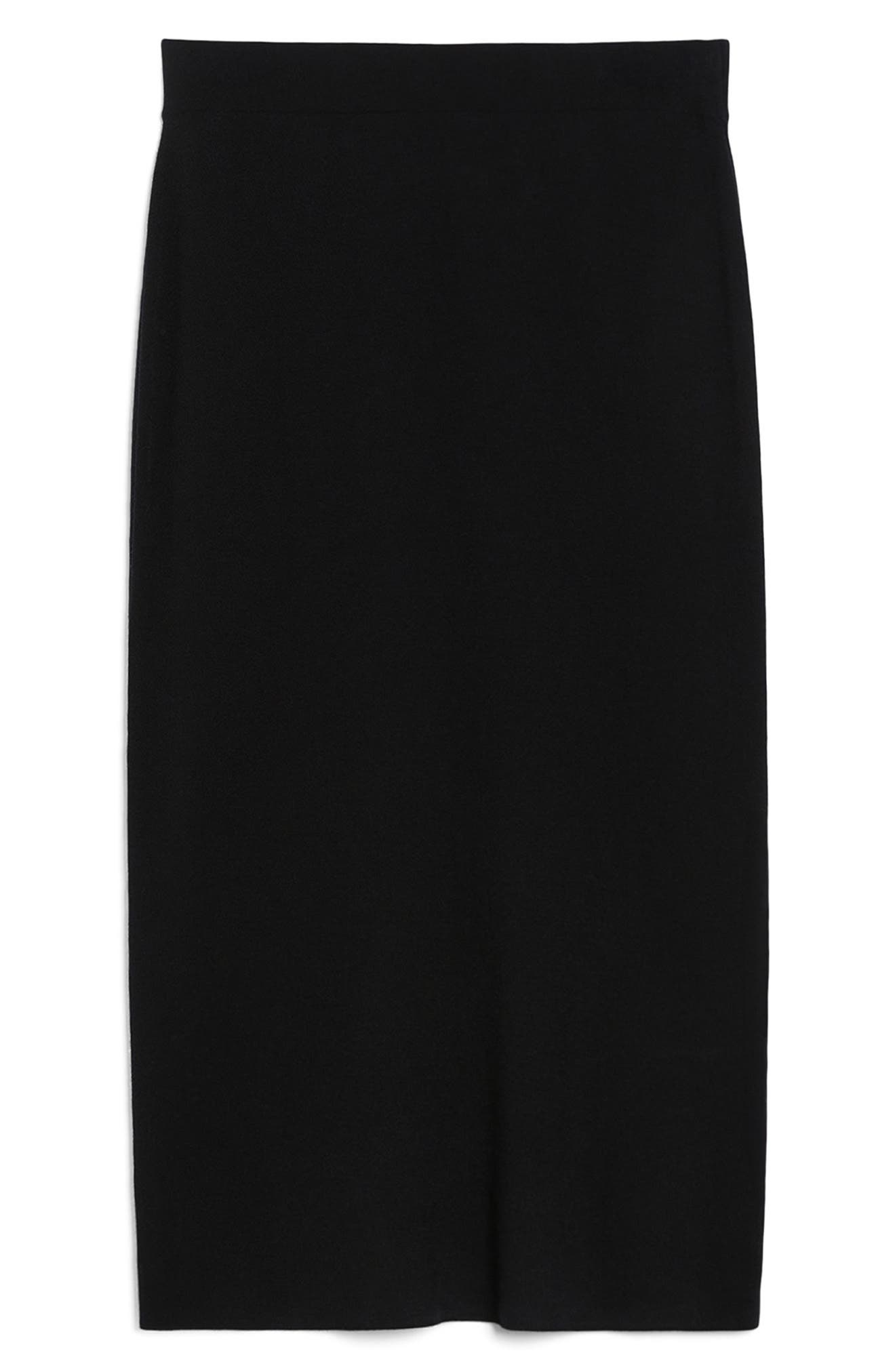Weekend Max Mara Lena Knit Skirt in Black at Nordstrom - 3