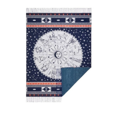 Alanui Astrology Wheel woven blanket outlook
